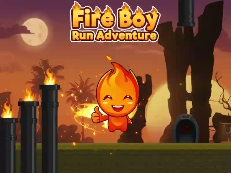 Spel Fire Boy Run Adventure på nätet