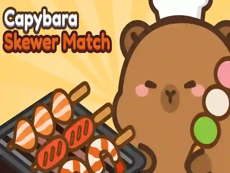 Spel Capybara spett Match pÄ nÀtet Spel Capybara spett Match pÄ nÀtet