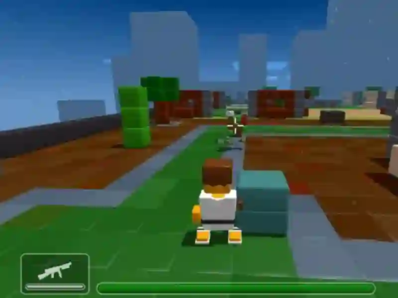 Spel Zomblox. io på nätet