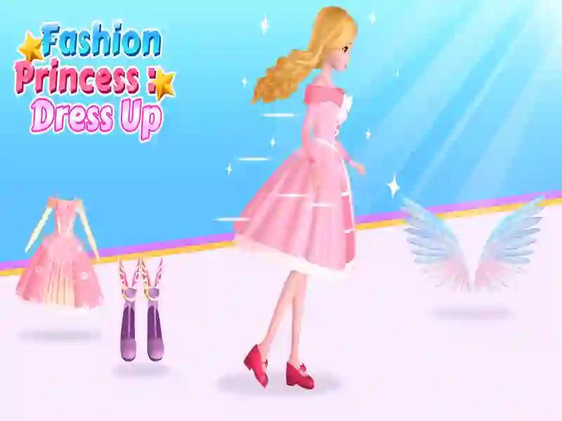 Spel Mode prinsessan klä upp på nätet