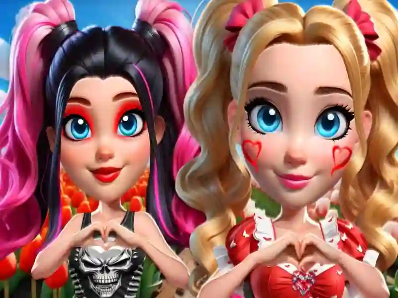 Spel Livliga hjärtan glamour vs punk på nätet