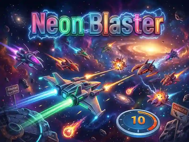 Spel Neon Blaster på nätet