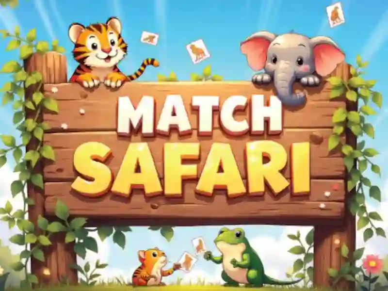 Spel Safari-match på nätet