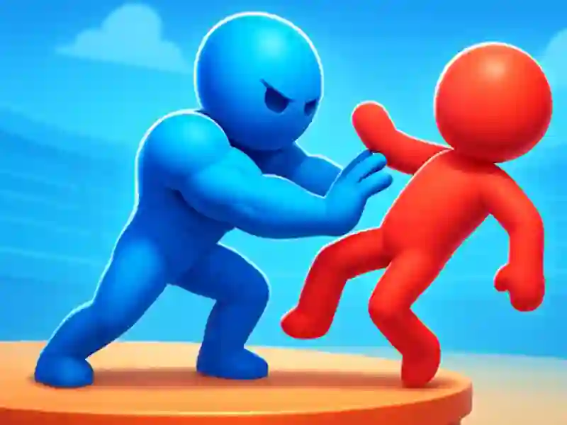 Spel Stickman Army Pusher på nätet