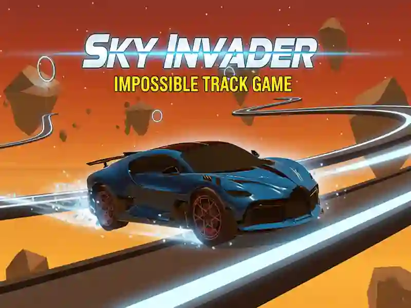 Spel Sky Invader Impossible Track Game på nätet