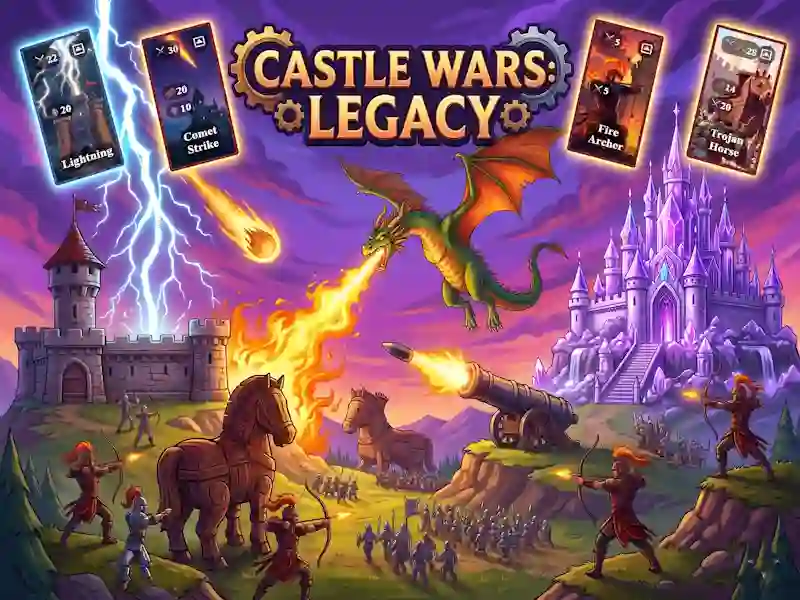Spel Castle Wars: Legacy på nätet