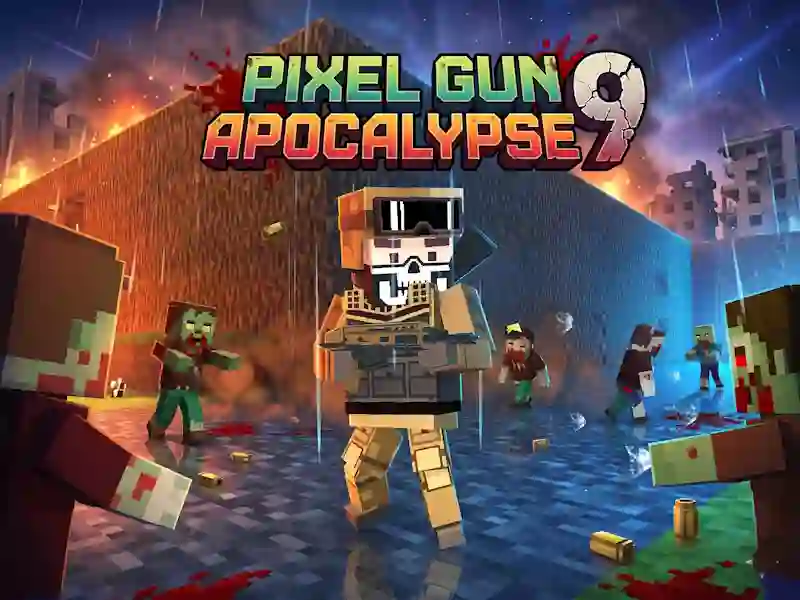 Spel Pixel gun apocalypse 9 på nätet