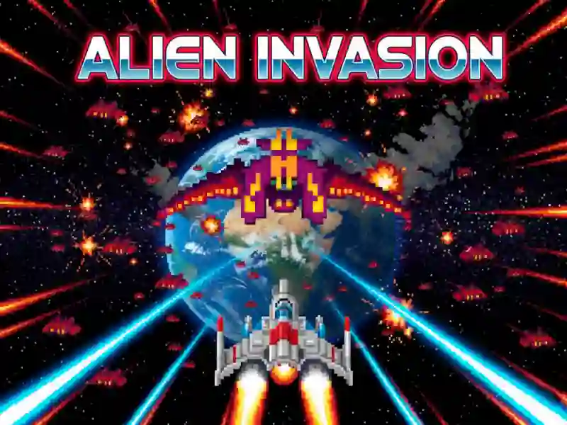 Spel Alien invasion på nätet