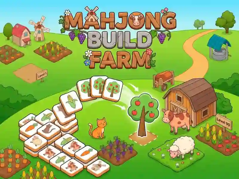 Spel Mahjong Build Farm på nätet