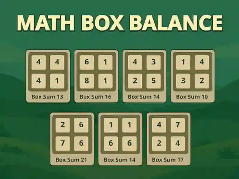Spel Matematikbalans pÄ nÀtet Spel Matematikbalans pÄ nÀtet