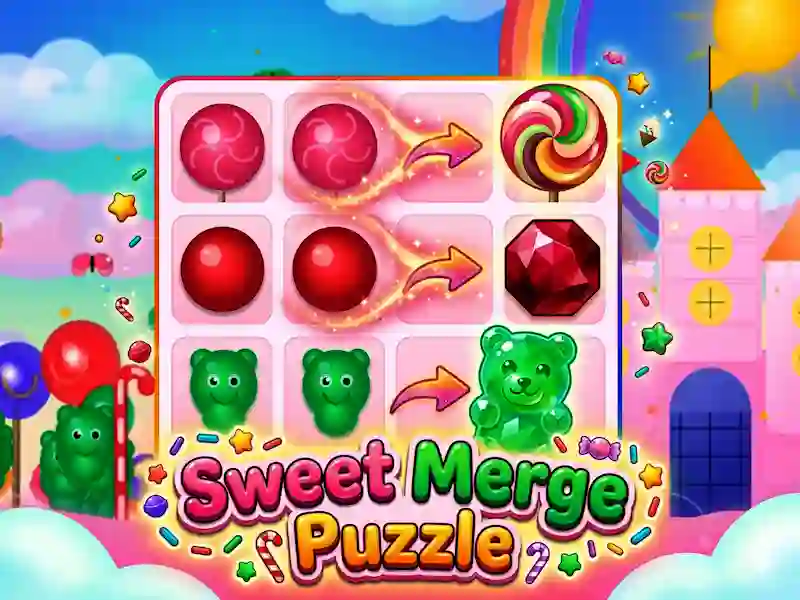 Spel Sweet Merge Puzzle på nätet