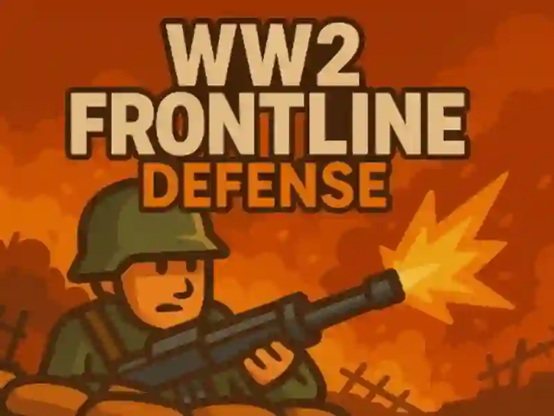 Spel WW2 frontlinjeförsvar på nätet