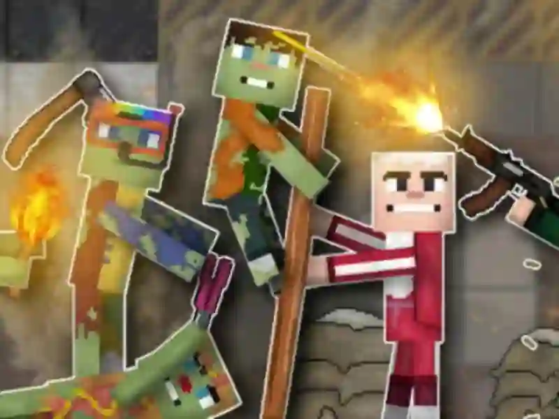 Spel People vs Zombies: Sandbox på nätet