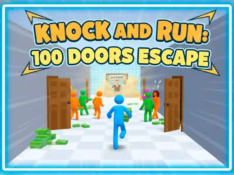 Spel Knock and Run. 100 Dörrar Escape på nätet