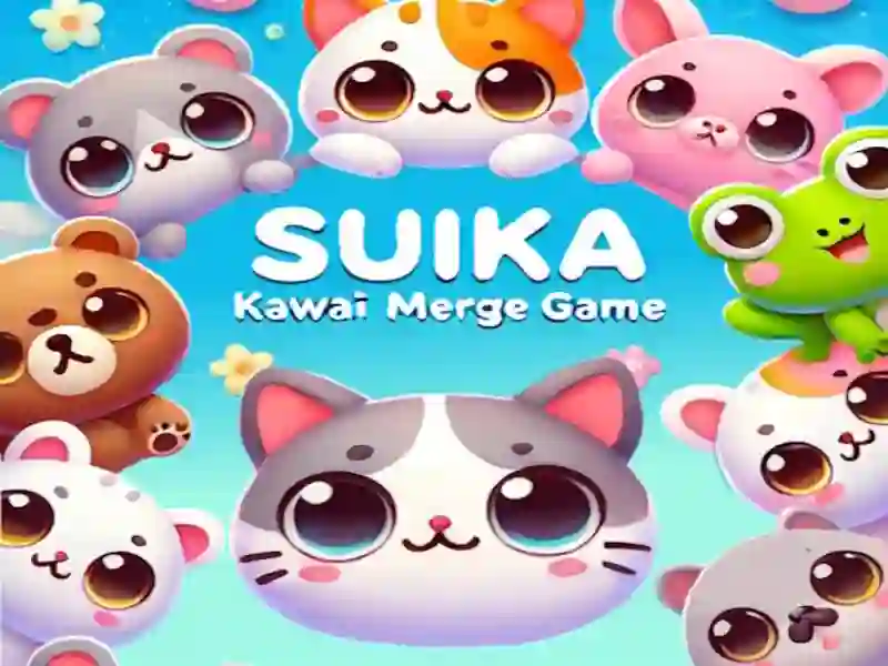 Spel Suika Kawaii Merge Game på nätet