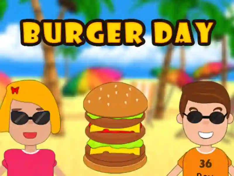Spel Burger dag på nätet