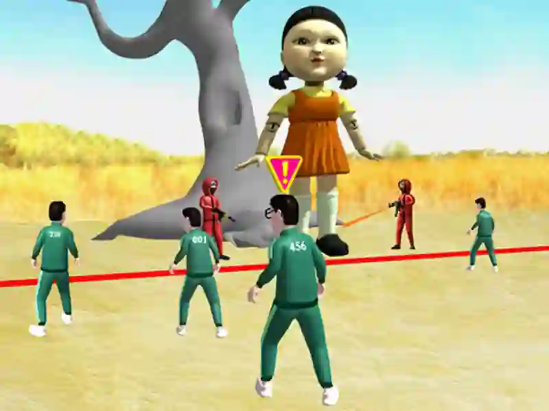 Spel Rött ljusgrönt ljus på nätet