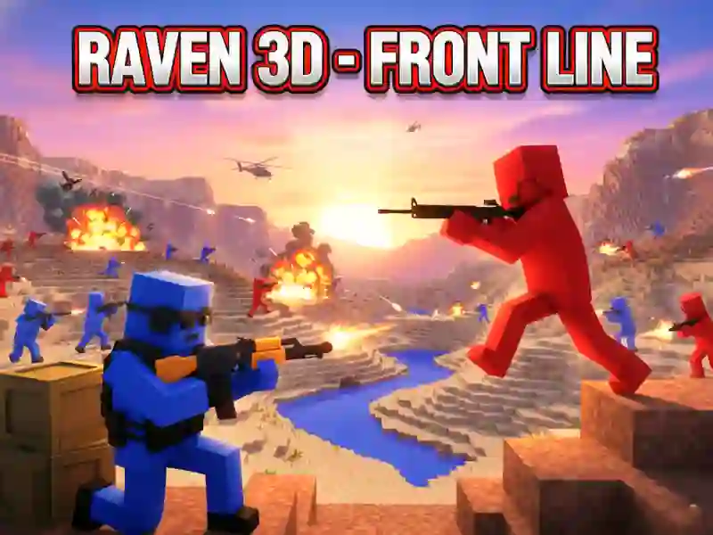 Spel Raven 3D — Front Line på nätet