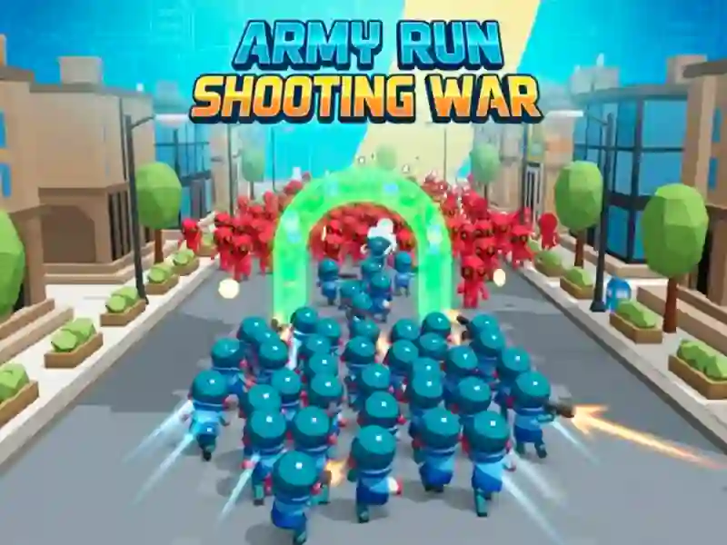 Spel Army Run Shooting War på nätet