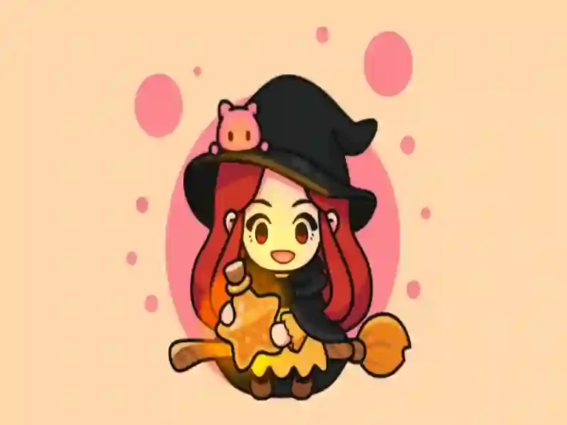 Spel Potion Symle Witch på nätet