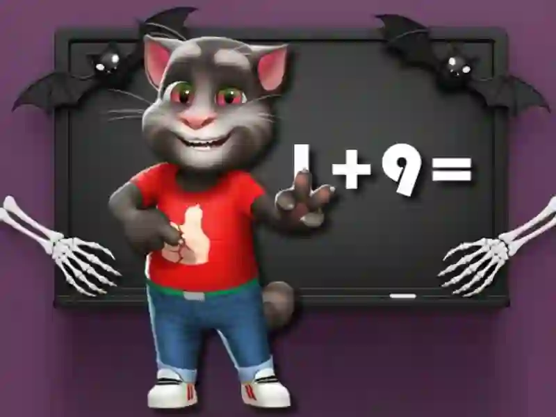 Spel Halloween Tom Math Challenge pÄ nÀtet Spel Halloween Tom Math Challenge pÄ nÀtet