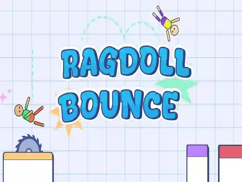Spel Ragdoll studsa på nätet