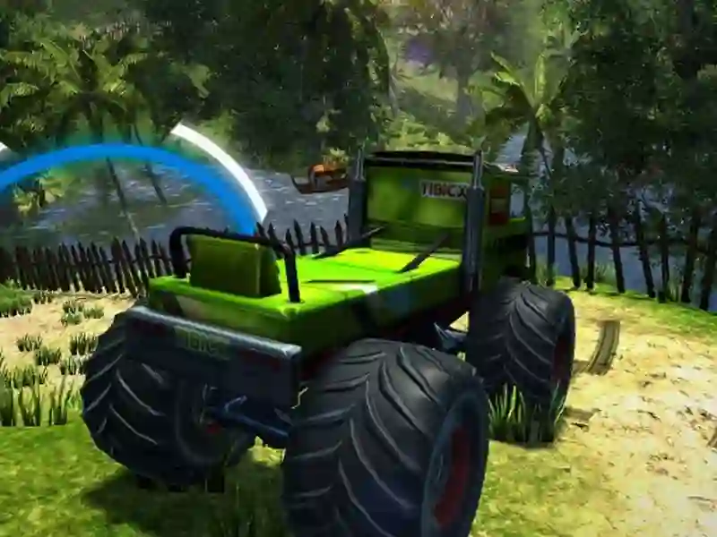 Spel Realistisk monster lastbil offroad simulator på nätet
