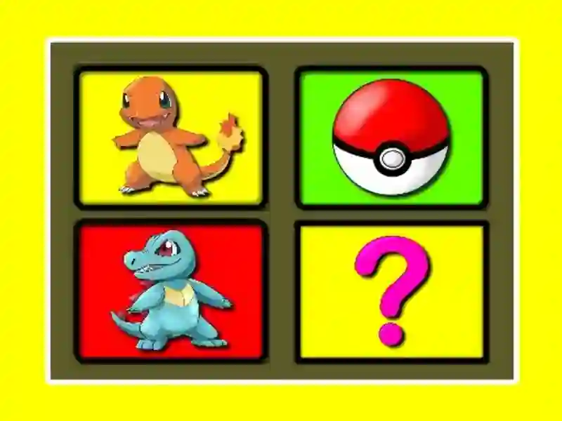 Spel Pokemon Memory Time på nätet