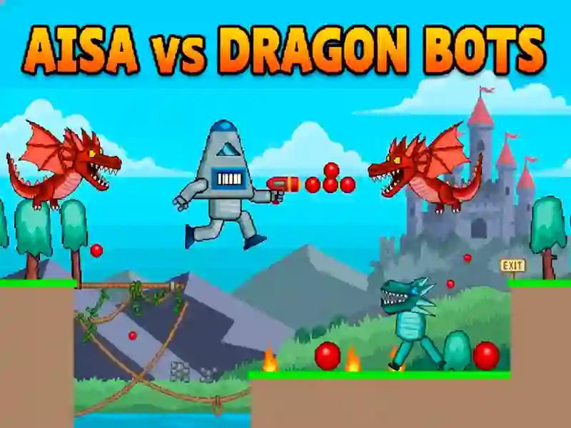 Spel Aisa vs Dragon Bots på nätet