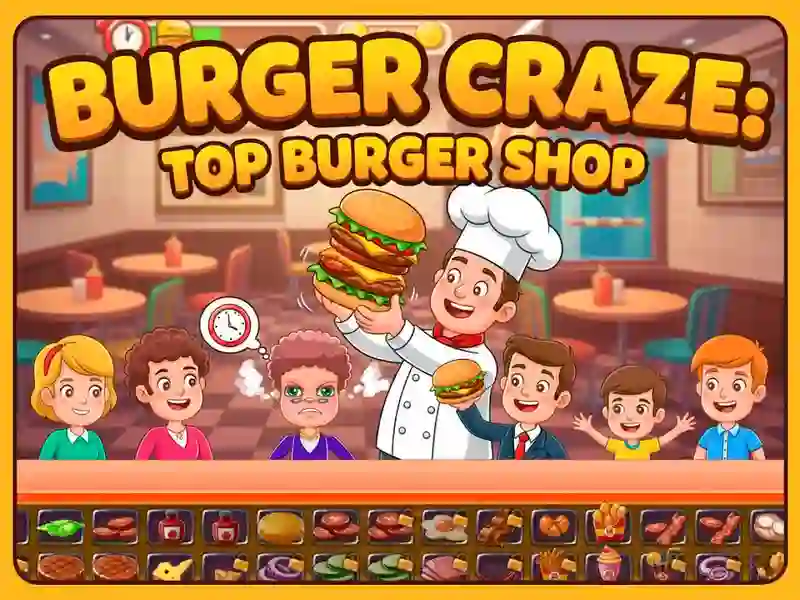 Spel Burger Craze: Top Burger Shop på nätet