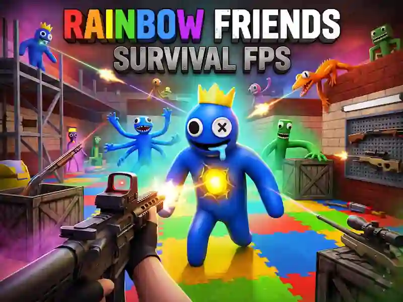 Spel Rainbow Friends Survival FPS på nätet