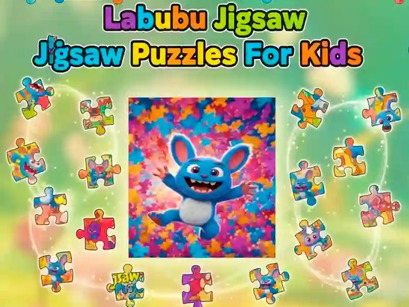 Spel Labubu pussel för barn på nätet