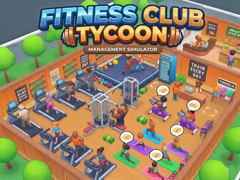 Spel Fitness Club Tycoon på nätet