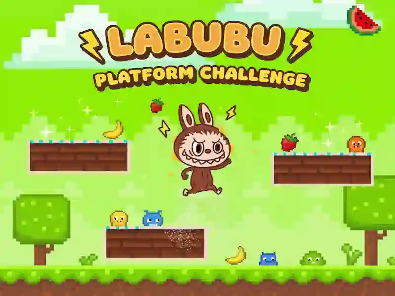 Spel Labubu Platform Challenge på nätet