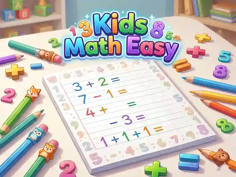 Spel Kids Math Easy på nätet