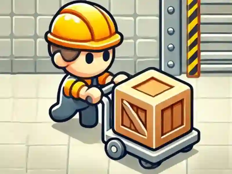 Spel Sokoban p/r på nätet