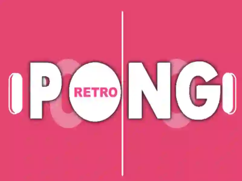 Spel Retro Pong pÄ nÀtet Spel Retro Pong pÄ nÀtet