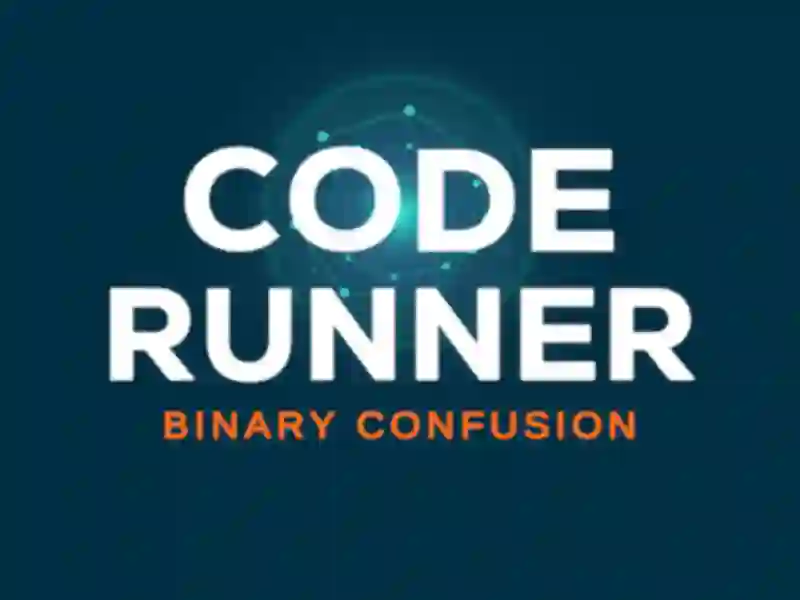 Spel Code Runner binär förvirring på nätet