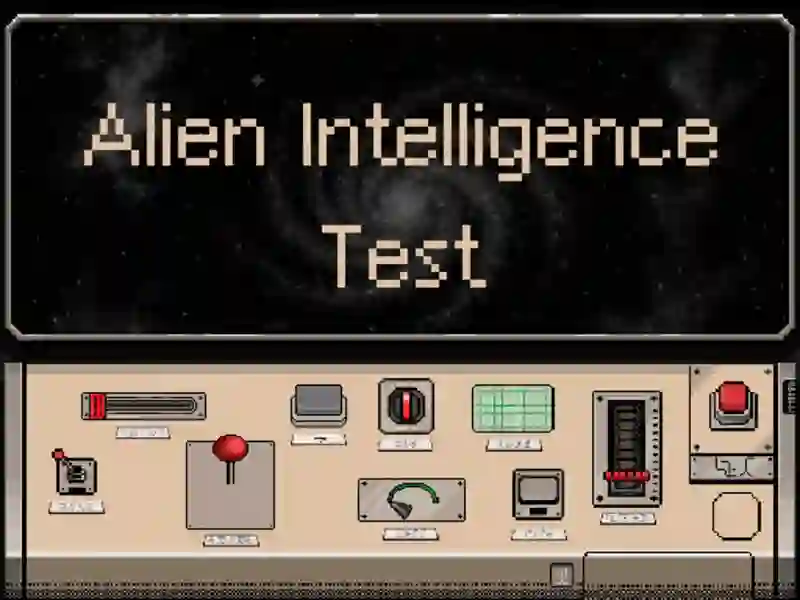 Spel Främmande intelligensprov på nätet Spel Främmande intelligensprov på nätet