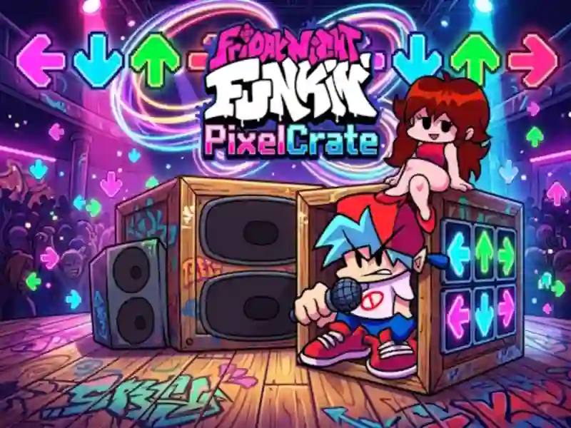 Spel Friday Night Funkin PixelCrate på nätet
