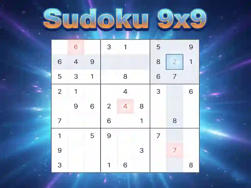 Spel Sudoku 9x9 på nätet