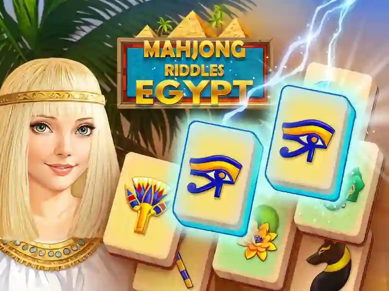 Spel Mahjong Riddles: Egypten på nätet