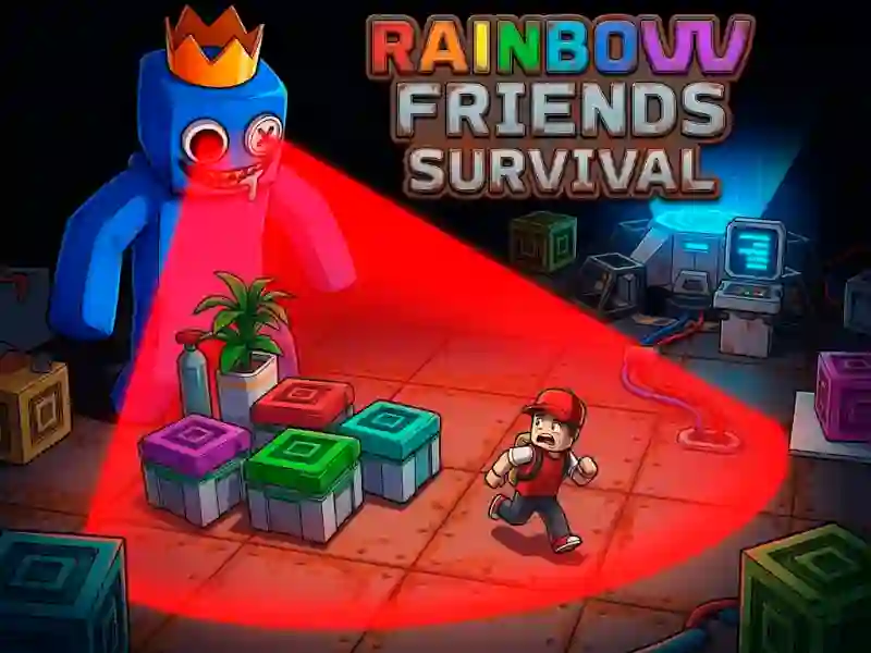 Spel Rainbow Friends Survival på nätet