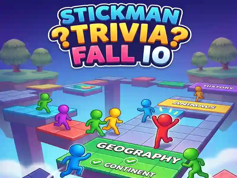 Spel Stickman Trivia Fall IO på nätet