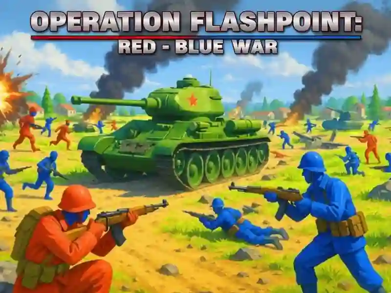 Spel Operation Flashpoint: Red- Blue War pÄ nÀtet Spel Operation Flashpoint: Red- Blue War pÄ nÀtet