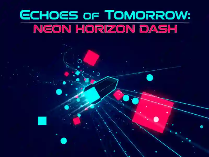 Spel Echoes of Tomorrow: Neon Horizon Dash på nätet