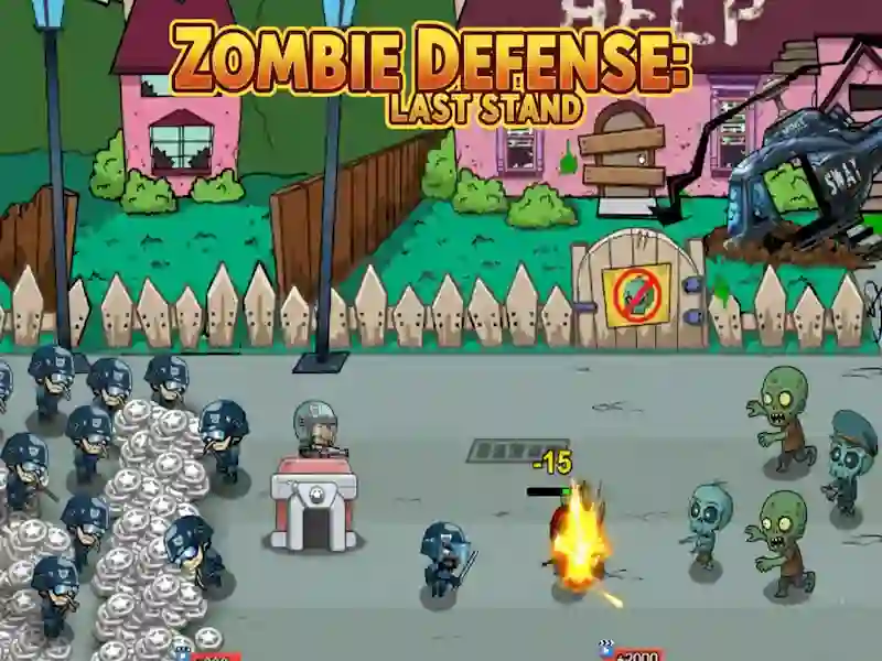 Spel Zombie Defense: Last Stand på nätet