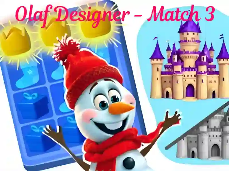 Spel Olaf Designer — Match 3 på nätet