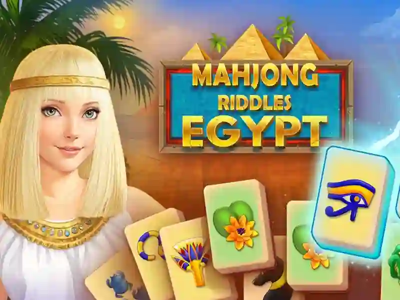 Spel Mahjong Riddles: Egypten på nätet