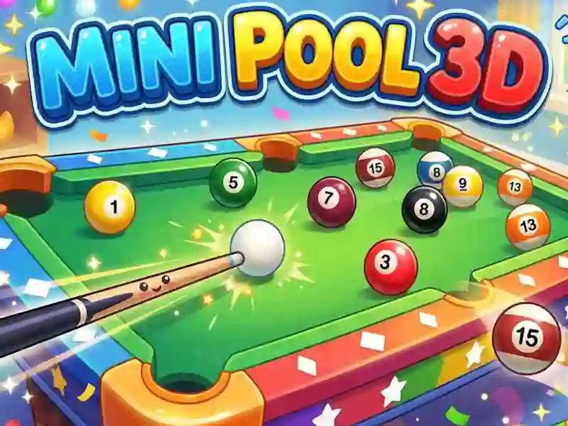 Spel Minipool 3D på nätet